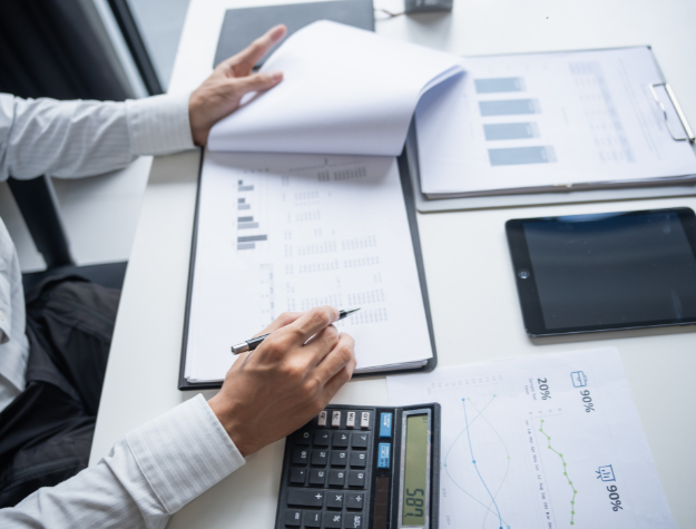 Chartered Accountants conducting financial audit in Lahore