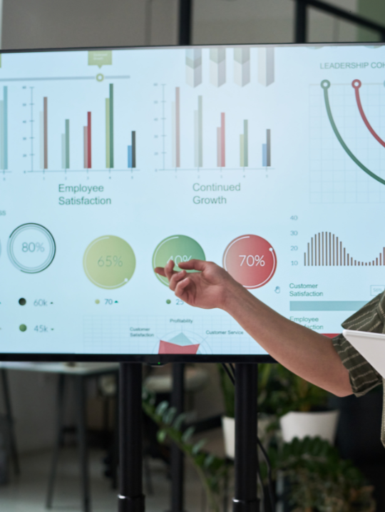 HR experts developing employee engagement plan